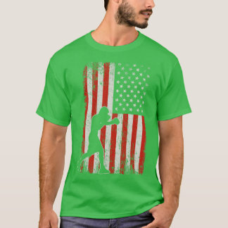 USA Flag Boxing T-Shirt