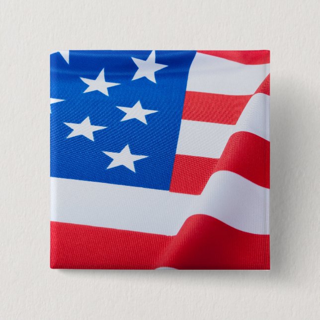 USA Flag Button (Front)