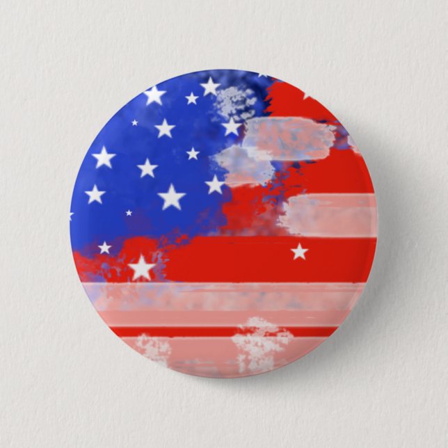 USA flag Button (Front)