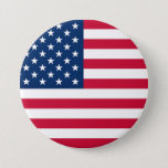 Usa Flag Button American Flag Patriotic Gift at Zazzle