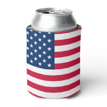 USA Flag Can Cooler United States of America