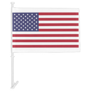 USA Flag Car Flag