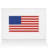USA flag Cards (Inside Horizontal (Top))