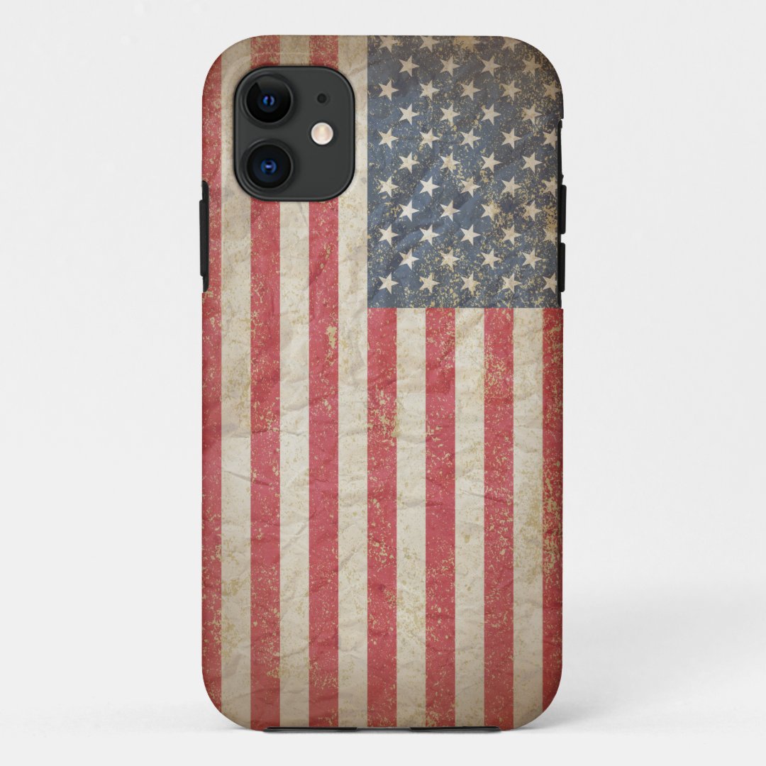 USA Flag Case-Mate iPhone Case | Zazzle