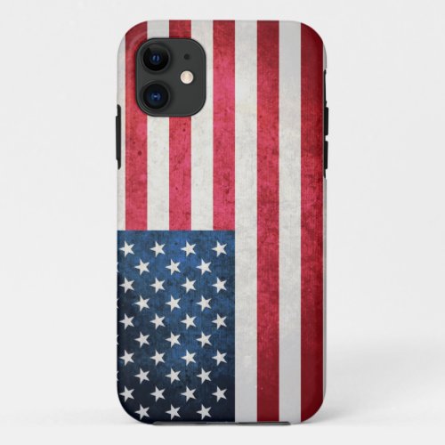 USA flag iPhone 11 Case