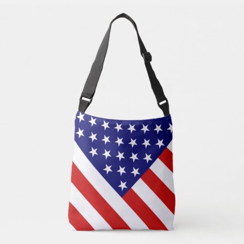 USA Flag cbbcnt Crossbody Bag