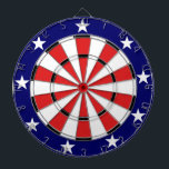 USA Flag colors Dart Board<br><div class="desc">USA Flag colors dartboard at Worldgoods</div>