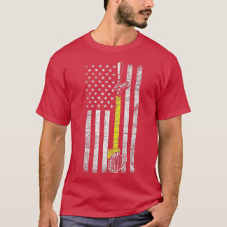 USA Flag Craft Beer T-Shirt