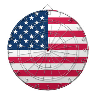 USA Flag Dart Board