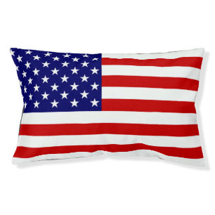 USA Flag dbcnt Pet Bed
