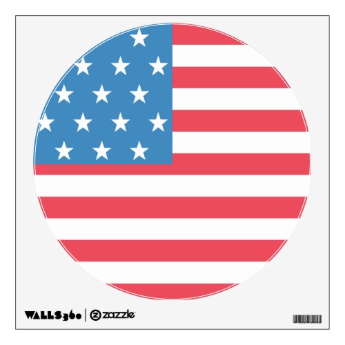 USA Flag Emoji Inspired Wall Sticker
