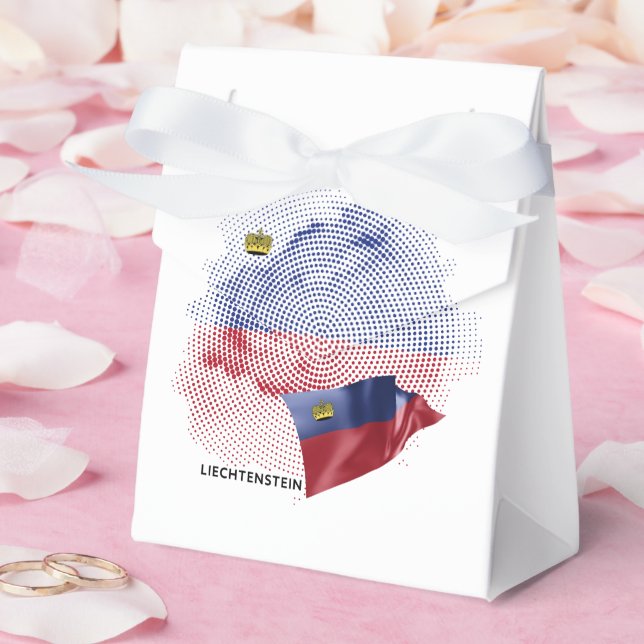 USA flag Favor Boxes (Wedding)