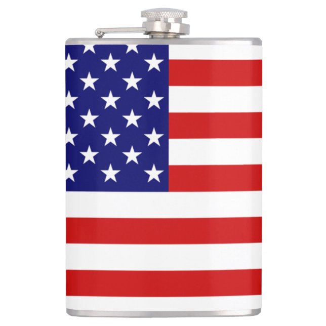 USA Flag flacnt Flask (Front)