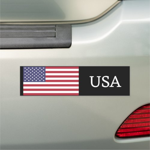 USA flag flag of USA American flag Car Magnet