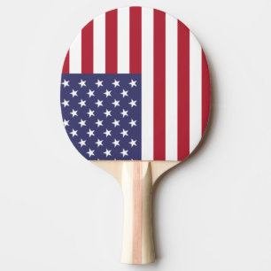 USA flag, flag of USA, American flag Ping Pong Paddle