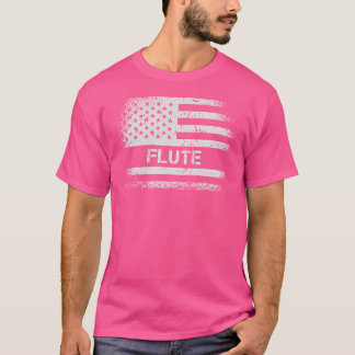 Usa Flag Flute - American Patriot Us Flag Flute Gi T-Shirt
