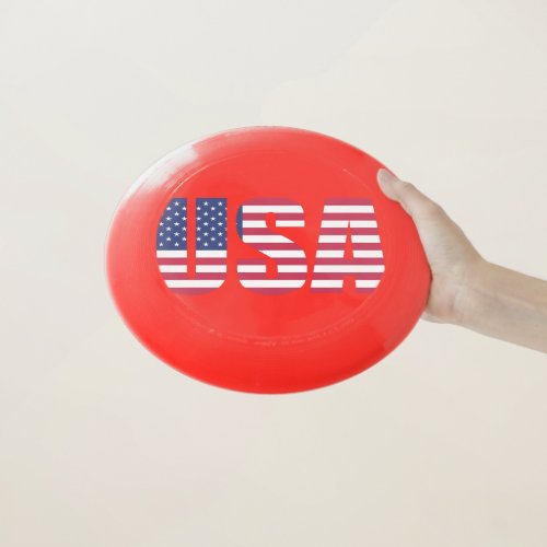 USA Flag Flying Disc - Stars and Stripes American