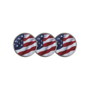 USA Flag Golf Ball Marker