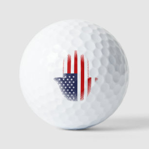 USA Flag Golf Balls