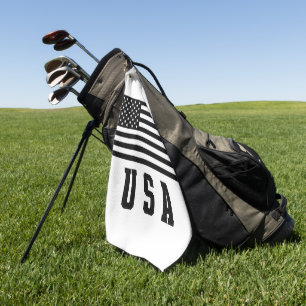 USA Flag  Golf Towel