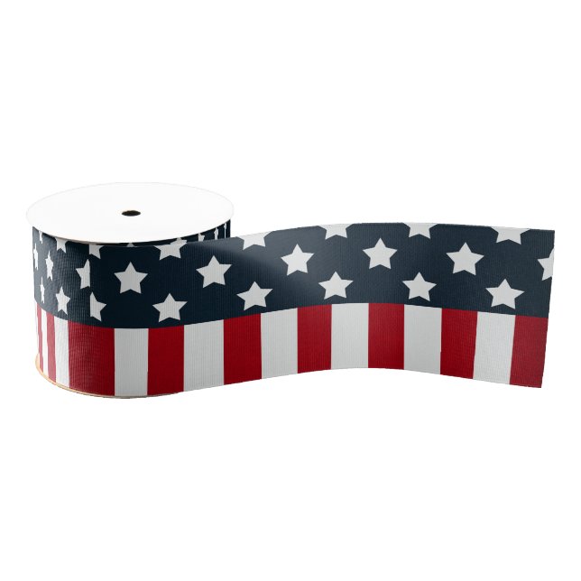 USA flag Grosgrain Ribbon (Spool)