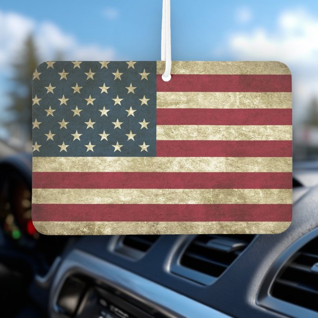 USA Flag Grunge Air Freshener (Creator Uploaded)