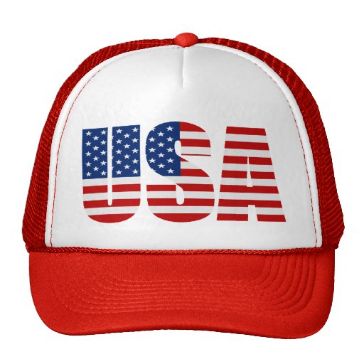 Usa Hats & Usa Trucker Hat Designs | Zazzle