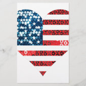 usa flag heart (Front)