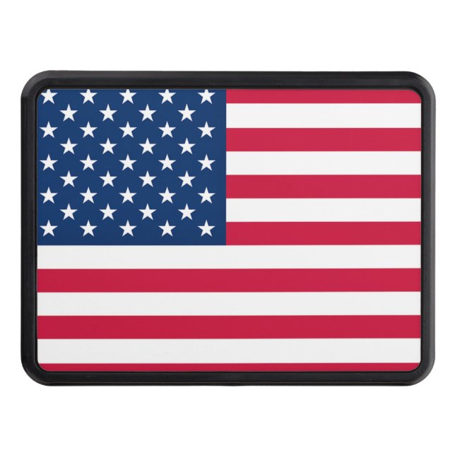 USA Flag Hitch Cover (Front)