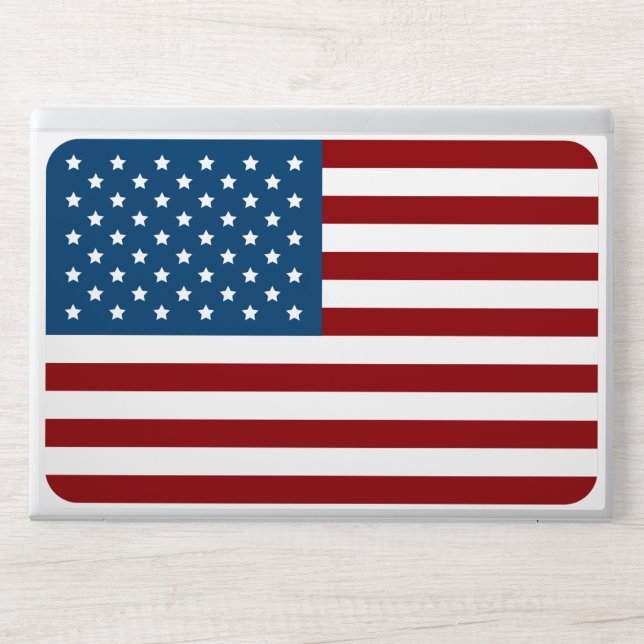 USA flag HP Laptop Skin (Front)