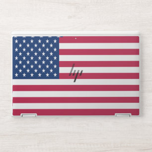 USA Flag HP Laptop Skin