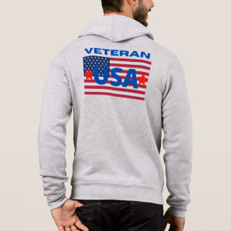 USA Flag In-Text Veteran Tee | True Classic