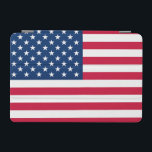 USA Flag iPad Cover<br><div class="desc">USA Flag iPad Covers - United States of America - Flag - Patriotic - Independence Day - July 4th - Customizable - Choose / Add Your Unique Text / Color / Image - Make Your Special Gift - Resize and move or remove and add elements / image with customization tool....</div>