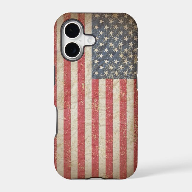 USA Flag Iphone Case (Back)
