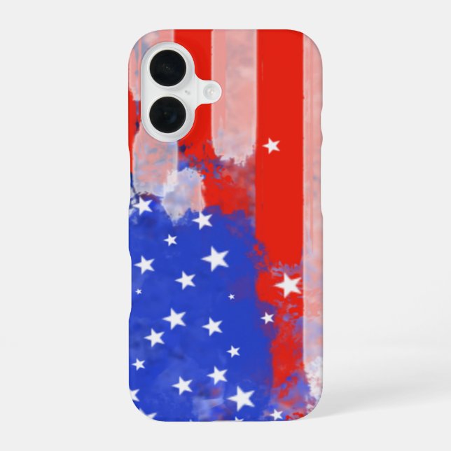 USA Flag Iphone Case (Back)