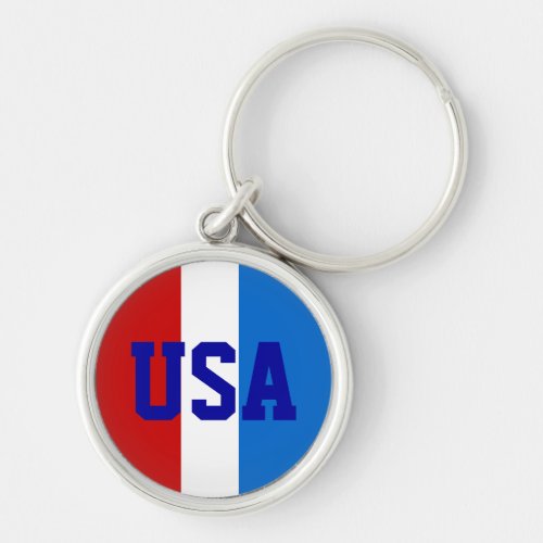 USA Flag Keychain