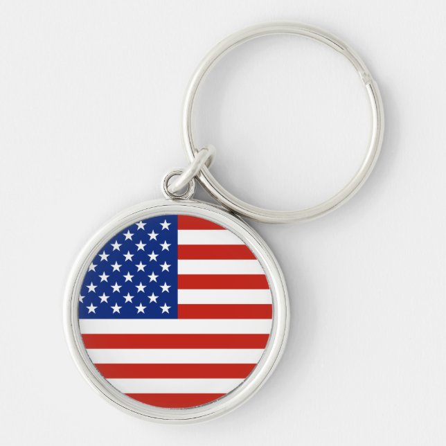 USA flag Keychain (Front)
