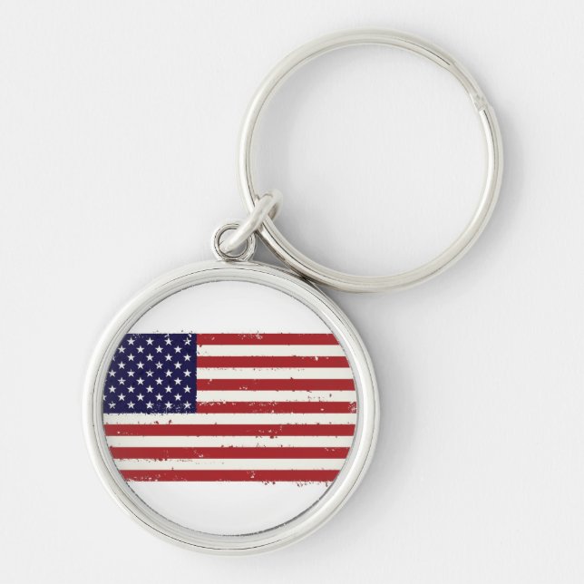 USA flag Keychain (Front)