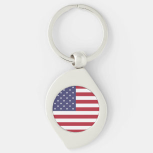 USA Flag Keychain – American Pride Gift