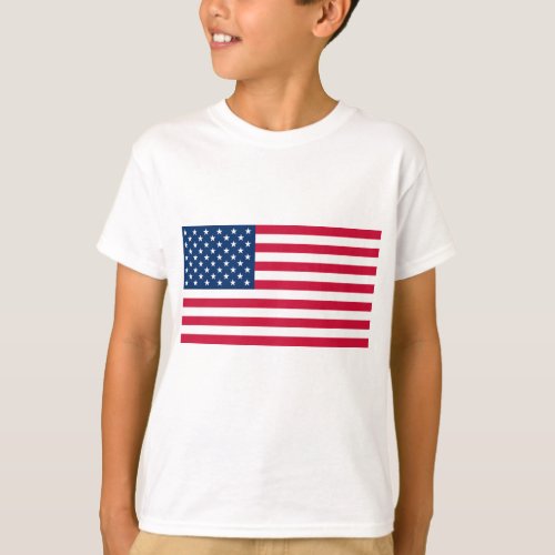 USA Flag Kids T_Shirt _ Patriotic