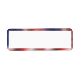 USA Flag Label