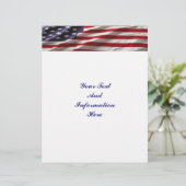 USA Flag Letterhead (Standing Front)