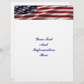USA Flag Letterhead (Front/Back)