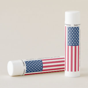 USA Flag Lip Balm Patriotic American