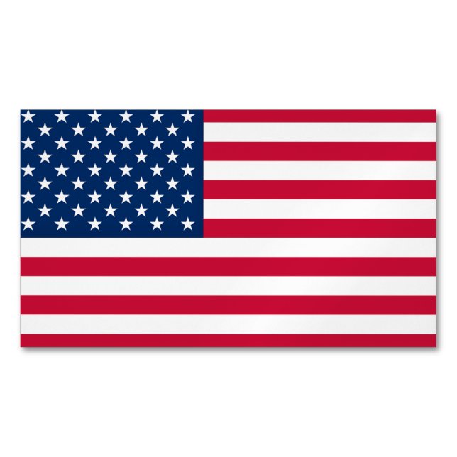 USA Flag Magnet Patriotic Gift (Front)