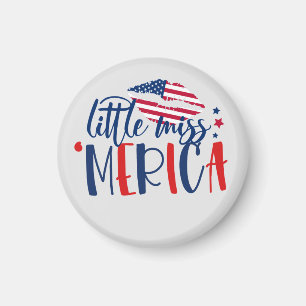 USA Flag Magnet - Red White Blue Patriotic Fridge