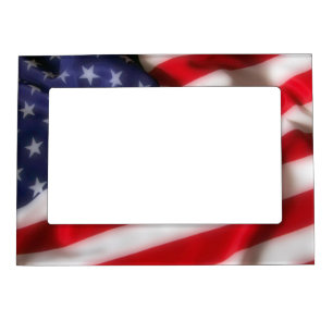 USA Flag Magnetic Frame