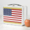 USA FLAG Metal Lunch Box