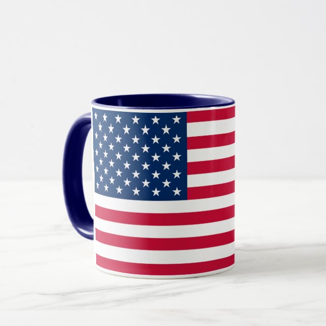 USA Flag Mug (Front Left)