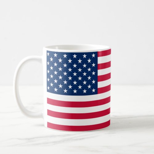 USA Flag Mug _ Patriotic Gift